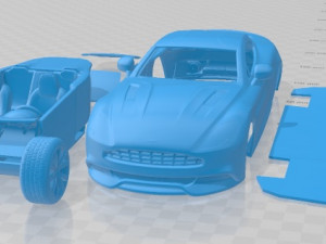 Aston Martin 2013 AM 310 Vanquish Printable Car Modèles 3D en vedette