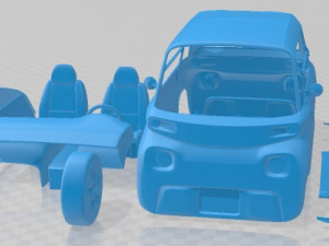 Citroen Ami 2021 Printable Car 3D 프린트 모델