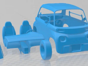Citroen Ami 2021 Printable Car 3D Print Model