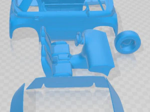 Citroen Ami 2021 Printable Car 3D Print Model