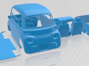 Citroen Ami 2021 Printable Car 3D Print Model