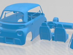 Citroen Ami 2021 Printable Car 3D Принт Модель