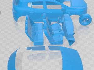 Dacia Sandero 2021 Printable Car 3D Print Model