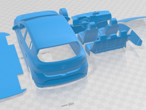 Dacia Sandero 2021 Printable Car 3D 프린트 모델