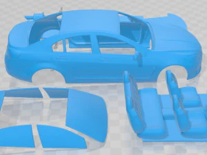 Holden VF Commodore Calais V sedan 2013 Printable Car 3D Print Model