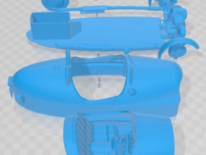Morgan 3 Wheeler 2011- 2020 Printable Car Modelo de impresión 3D