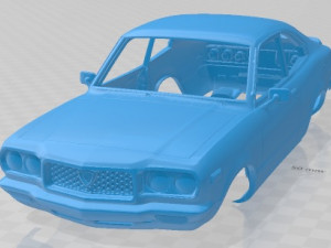 Mazda RX3 1973 Printable Body Car 3Dプリントモデル