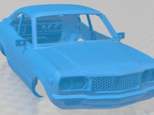 Mazda RX3 1973 Printable Body Car 3D Print Model