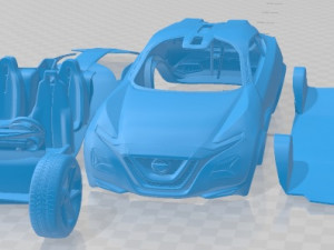 Nissan Gripz 2017 Printable Car 3D Print Model