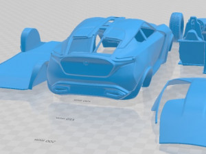 Nissan Gripz 2017 Printable Car 3D प्रिंट मॉडल