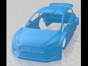 Fiesta Rally 2 Printable Body Car 3D Print Model