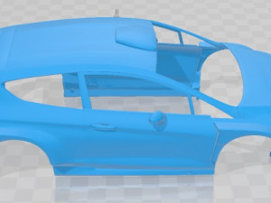 Fiesta Rally 2 Printable Body Car 3D Print Model