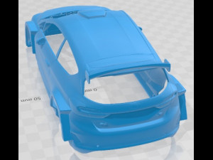 Fiesta Rally 2 Printable Body Car 3D Print Model