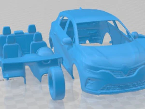 Renault Captur 2020 Printable Car 3D Print Model