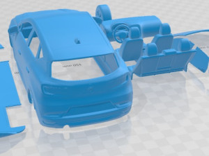 Renault Captur 2020 Printable Car 3D Print Model