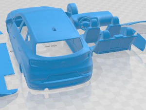 Renault Captur 2020 Printable Car 3D Print Model