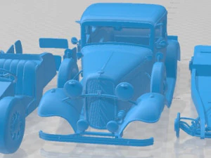 Coupe 1932 Printable Car 3D Print Model