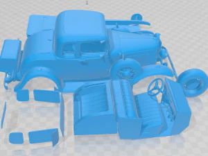 Coupe 1932 Printable Car 3D Print Model