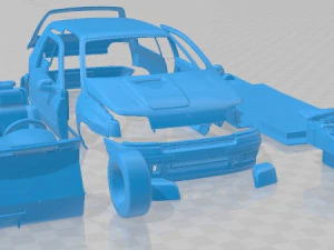 Renault Clio Williams Printable Car 3D Print Model