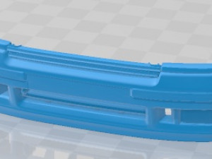 Renault Clio Williams Printable Car 3Dプリントモデル