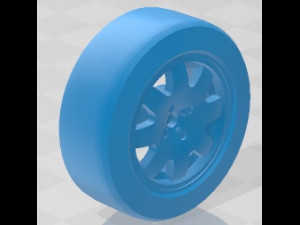 Renault Clio Williams Printable Car 3Dプリントモデル