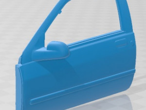 Renault Clio Williams Printable Car 3Dプリントモデル