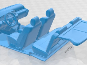 Renault Clio Williams Printable Car 3Dプリントモデル
