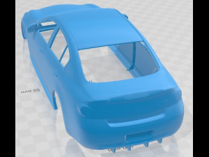Infiniti G35 Sedan Printable Body Car Modello di stampa 3D