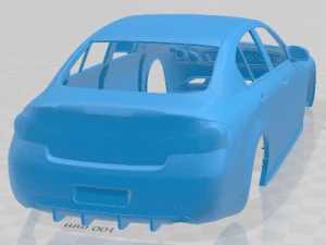 Infiniti G35 Sedan Printable Body Car 3D Print Model