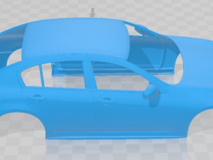 Infiniti G35 Sedan Drift Printable Body Car 3D Print Model