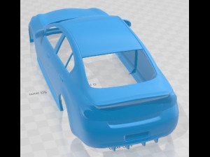 Infiniti G35 Sedan Drift Printable Body Car 3D Print Model