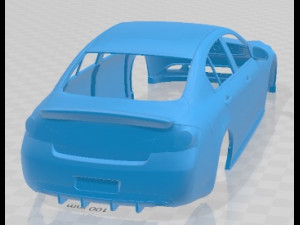 Infiniti G35 Sedan Drift Printable Body Car 3D Print Model
