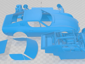 Puma GTE S1 Printable Car Modèles 3D en vedette