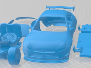 Puma 1999 Tuned Printable Car 3D प्रिंट मॉडल