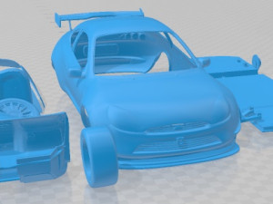 Puma 1999 Tuned Printable Car 3D 프린트 모델