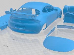 Puma 1999 Tuned Printable Car 3D Print Model