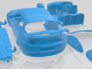 Puma 1999 Tuned Printable Car 3D 프린트 모델
