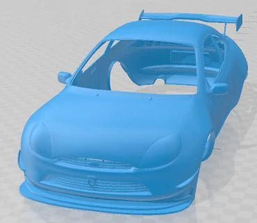 Puma 1999 Tuned Printable Body Car 3D Print Model .c4d .max .obj .3ds .fbx .stl .blend 