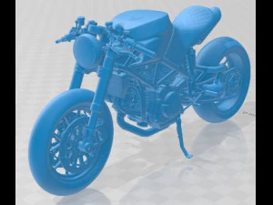 Moto Ducati 916 personalizada para impress&atilde;o Modelo de Impressão 3D