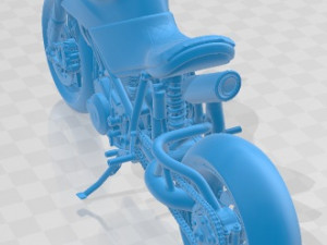 Ducati 916 Custom Printable Motorbike 3D Print Model