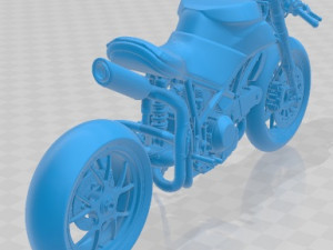 Ducati 916 Custom Printable Motorbike 3D Print Model