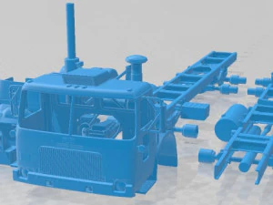 Autocar WXLL 2021 Printable Truck 3D Print Model