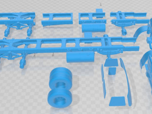 Autocar WXLL 2021 Printable Truck 3D Принт Модель