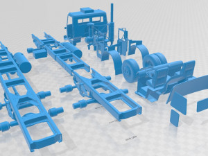 Autocar WXLL 2021 Printable Truck Modèles 3D en vedette