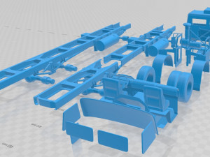 Autocar WXLL 2021 Printable Truck Modèles 3D en vedette