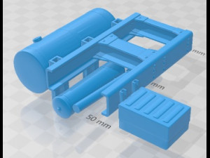 Autocar WXLL 2021 Printable Truck Modèles 3D en vedette