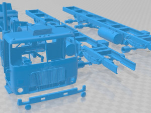 Autocar WXLL 2021 Printable Truck Modèles 3D en vedette