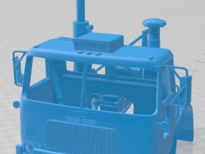 Autocar WXLL 2021 Printable Body Truck 3D Print Model