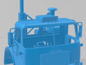 Autocar WXLL 2021 Printable Body Truck 3D Print Model
