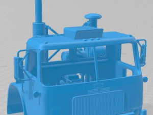 Autocar WXLL 2021 Printable Body Truck 3D Print Model